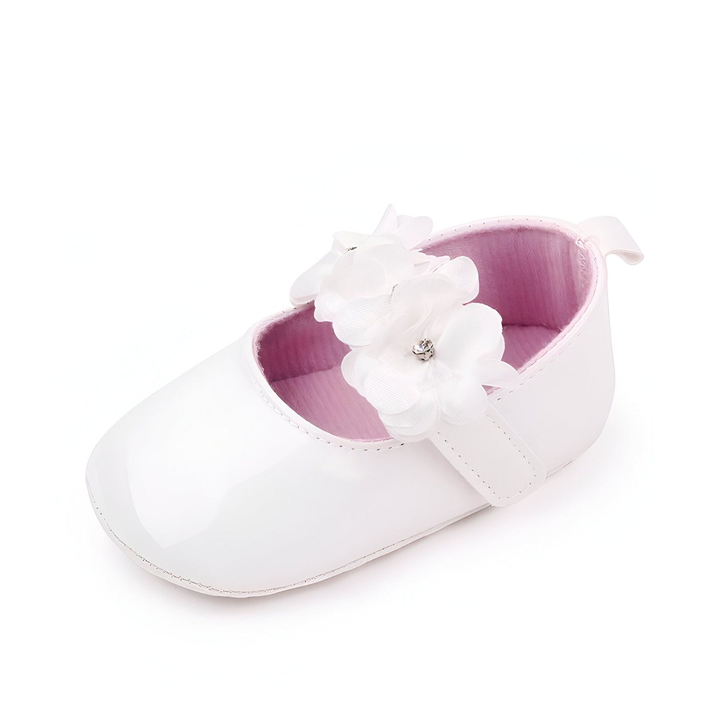 Chaussons Bébé Fille Fleur Décoré - BrandX