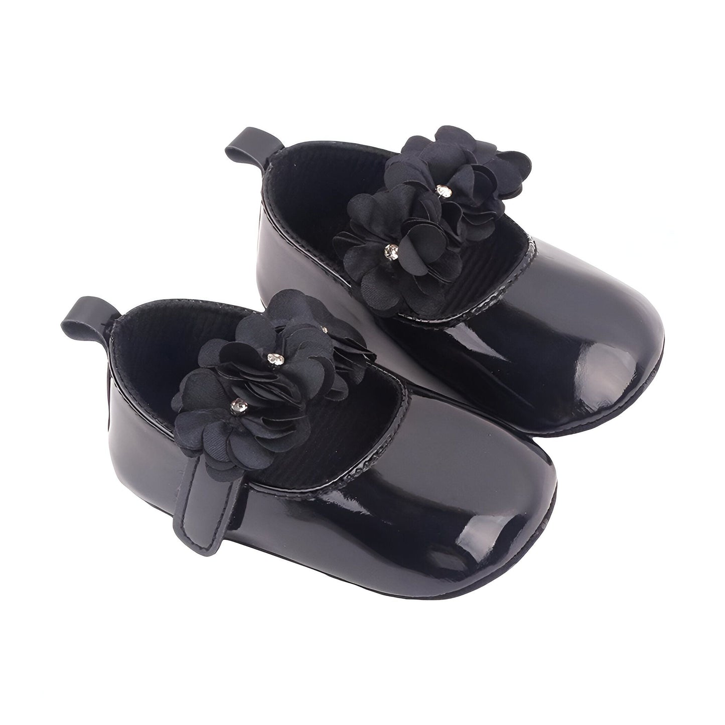 Chaussons Bébé Fille Fleur Décoré - BrandX