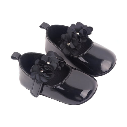 Chaussons Bébé Fille Fleur Décoré - BrandX