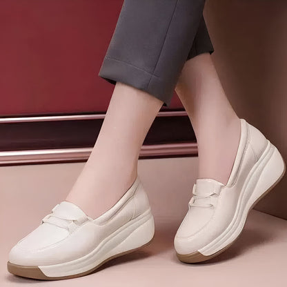 BM Mocassins femme confortables et respirants compensés