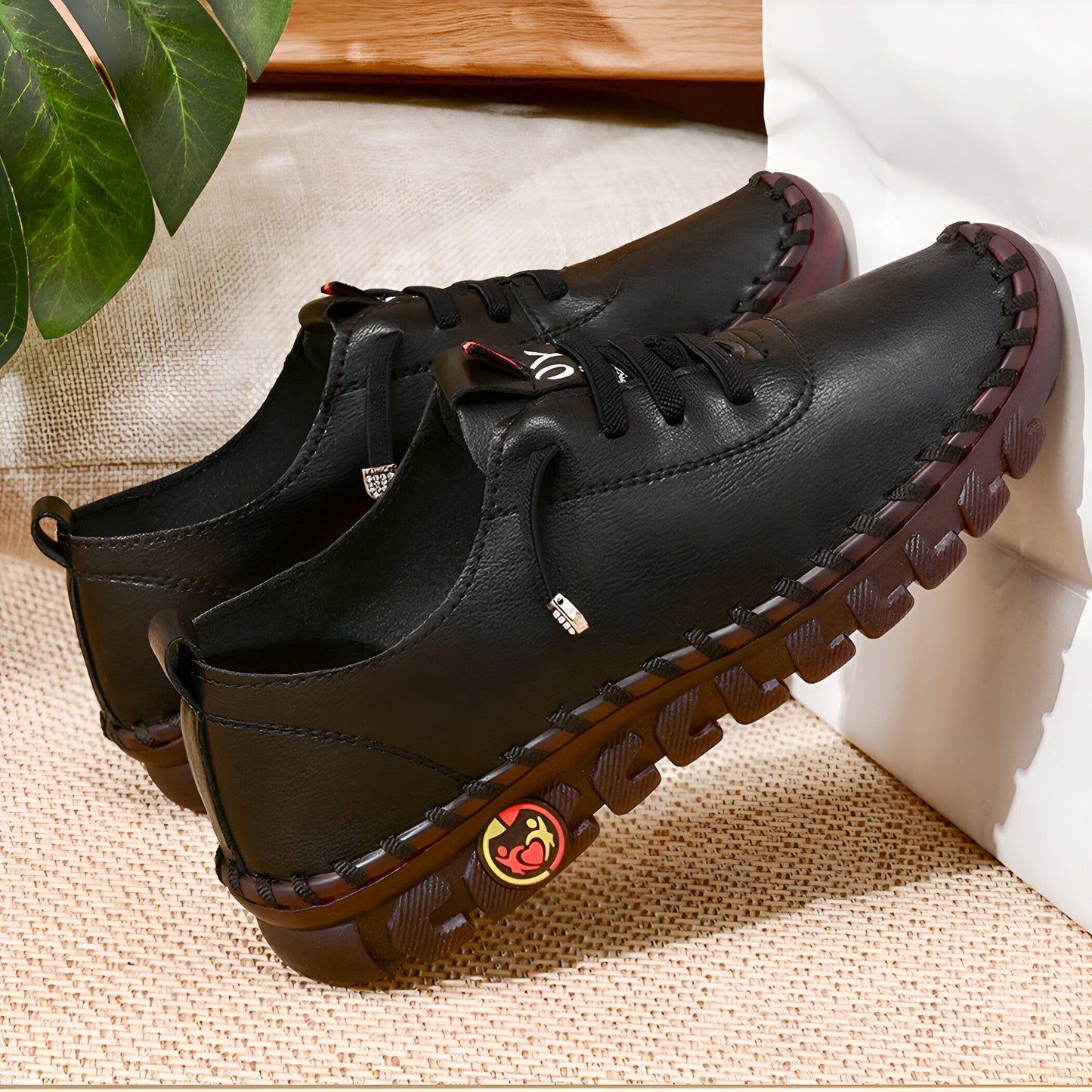 BrandMoc Mocassins Femme Confort Cuir Synthétique Style