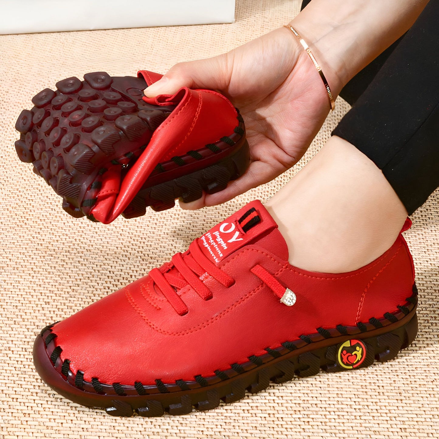 BrandMoc Mocassins Femme Confort Cuir Synthétique Style