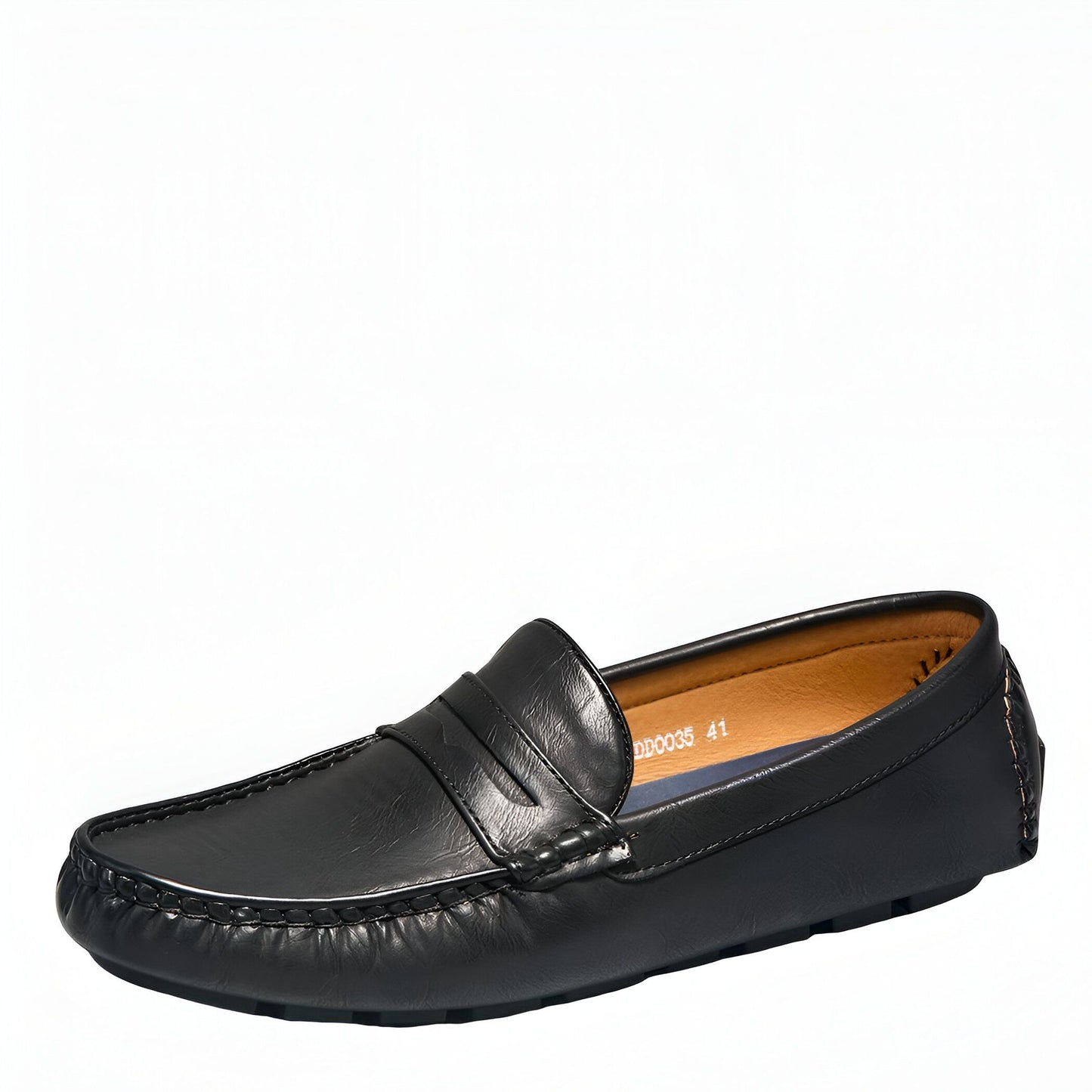 LuxeBrand Mocassins Cuir Synthétique Homme Élégant
