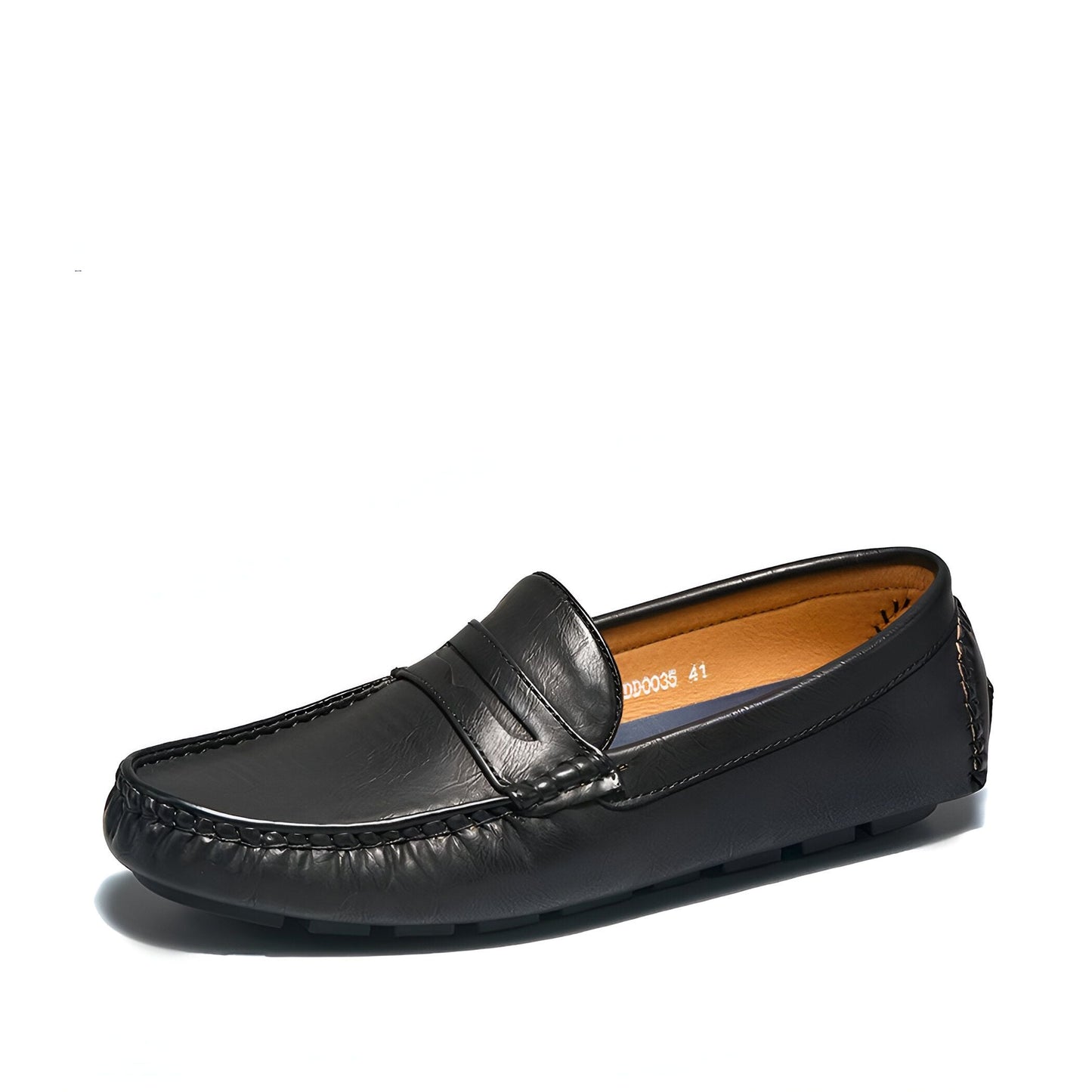 LuxeBrand Mocassins Cuir Synthétique Homme Élégant