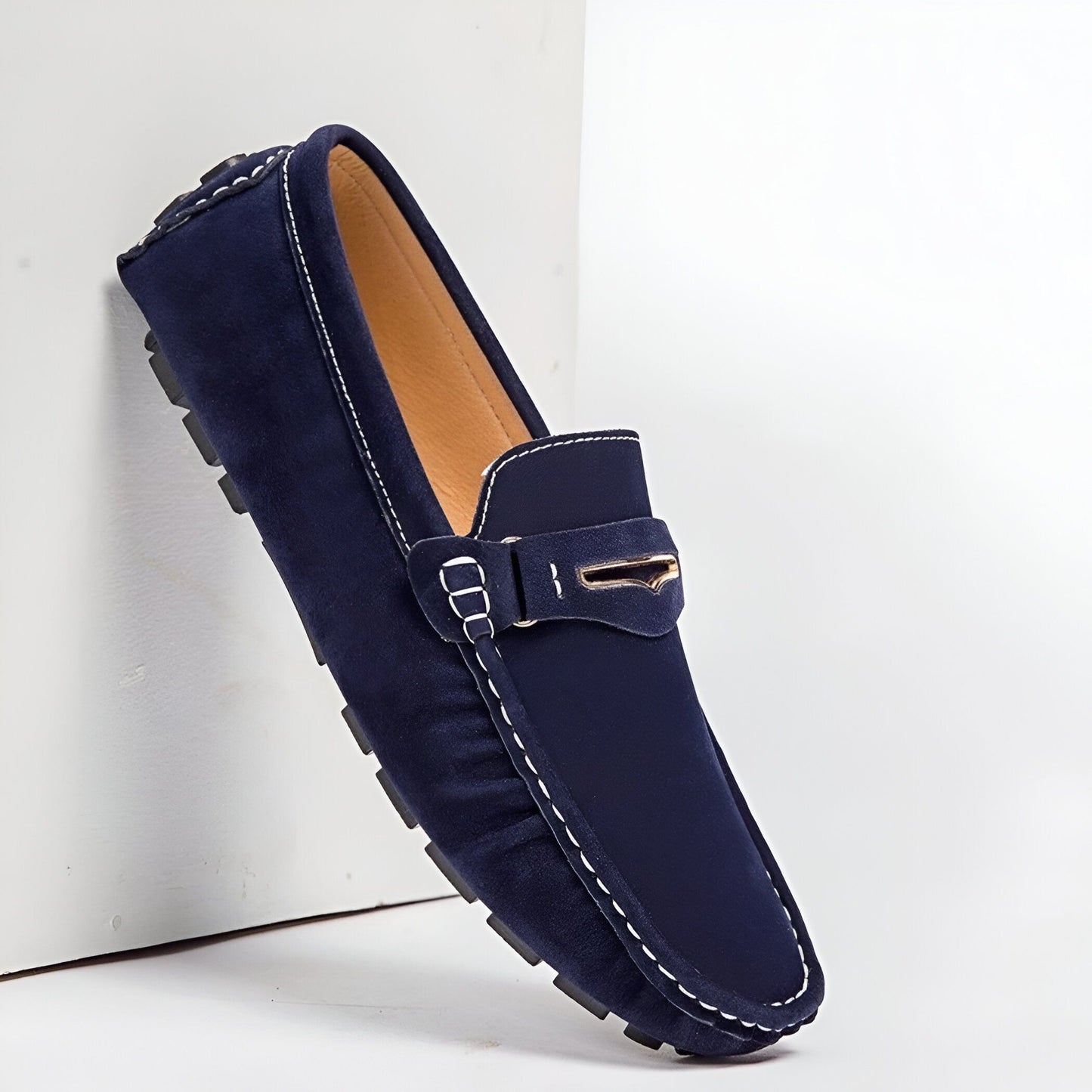 Nova Mocassins Homme Daim Colorés Confortables
