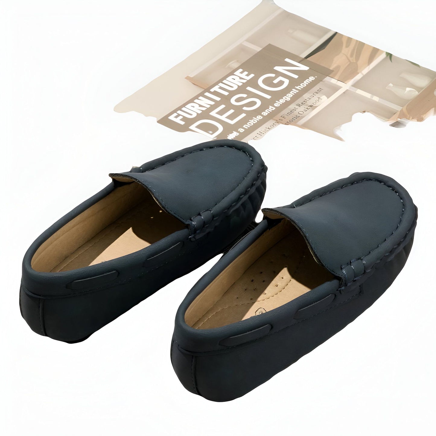 NovaWear Mocassins Garçon Synthétiques Confortables Été