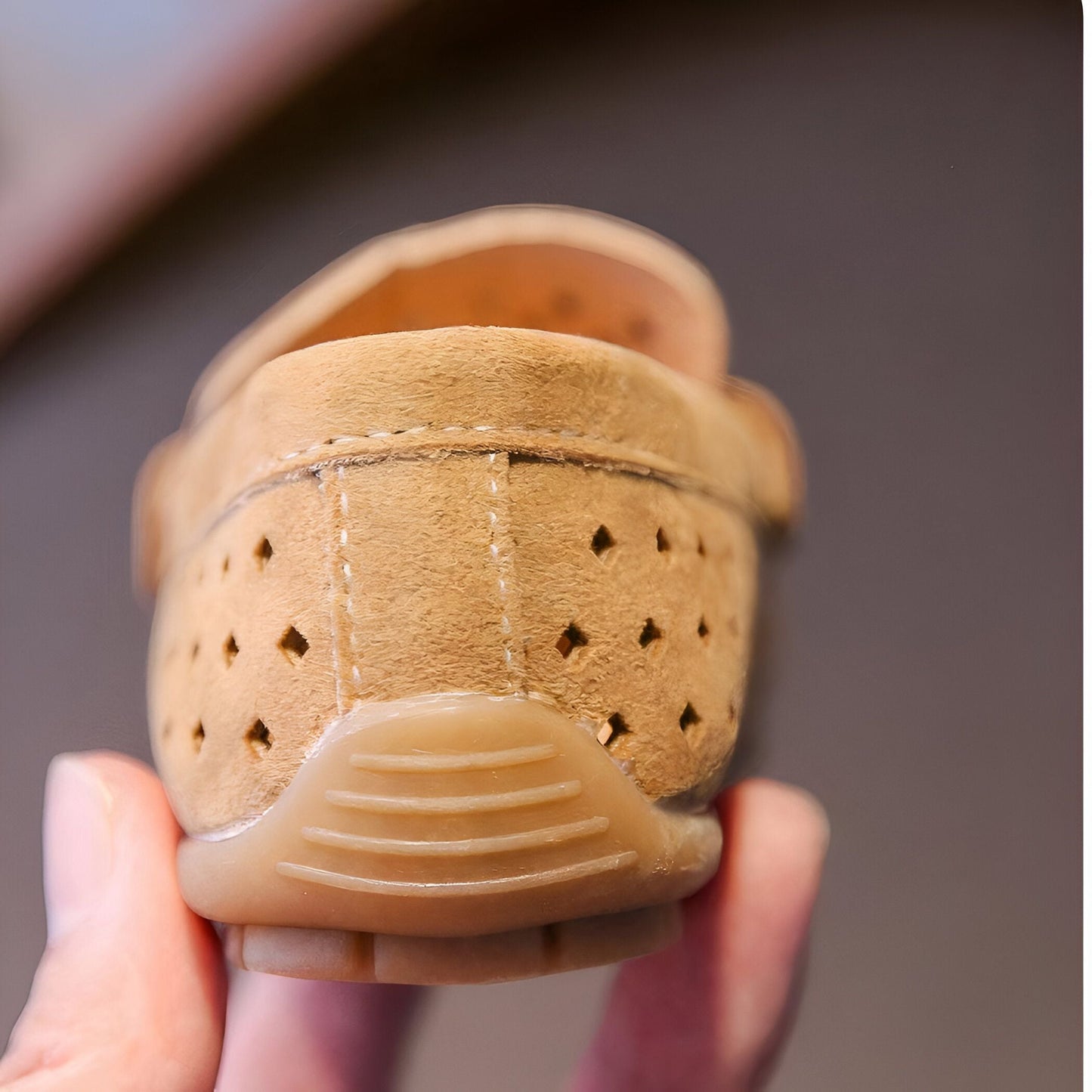 NovaMoc Mocassins Garçon Aspect Daim Respirants