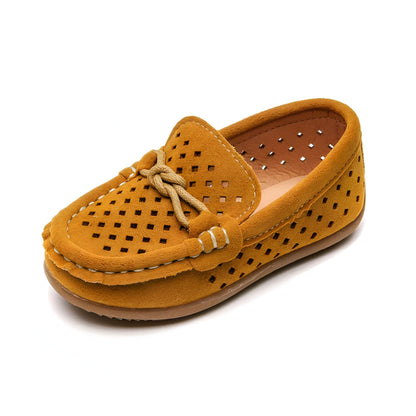 NovaMoc Mocassins Garçon Aspect Daim Respirants