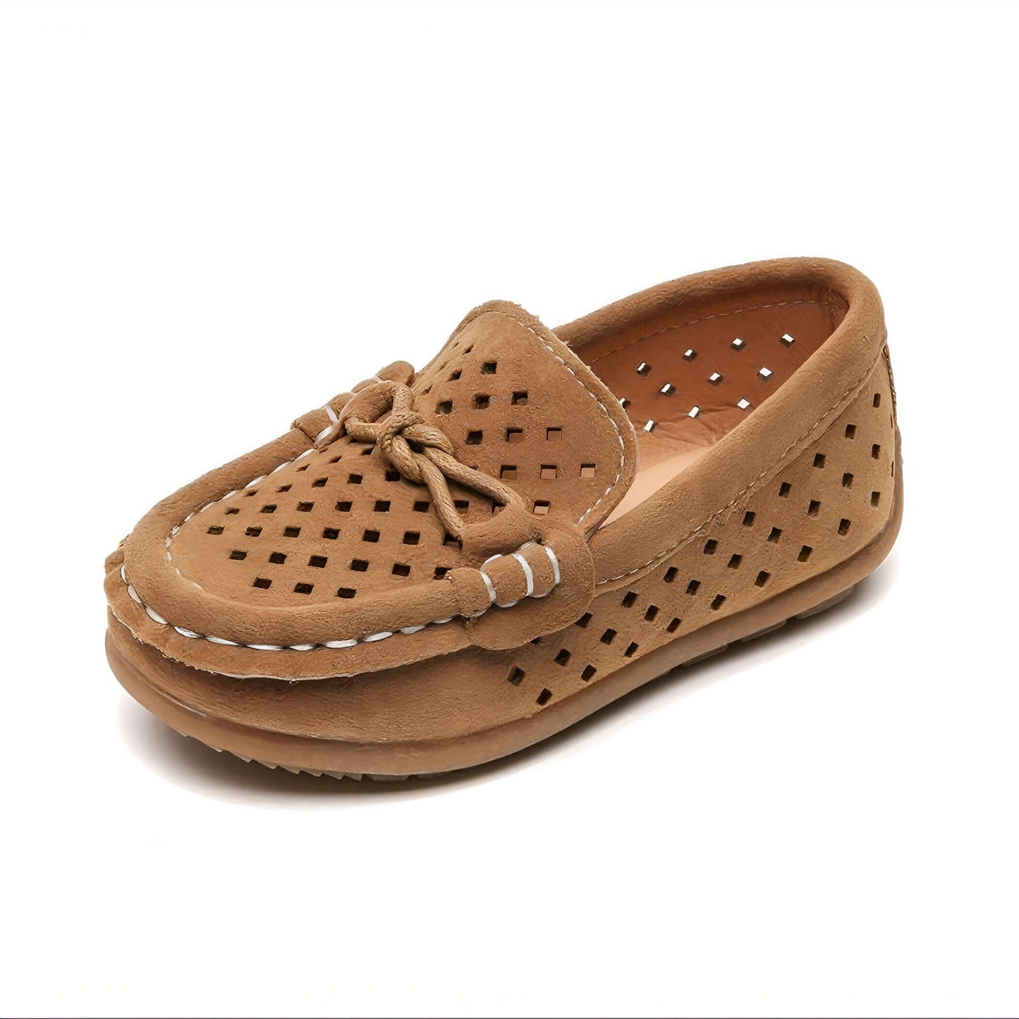 NovaMoc Mocassins Garçon Aspect Daim Respirants