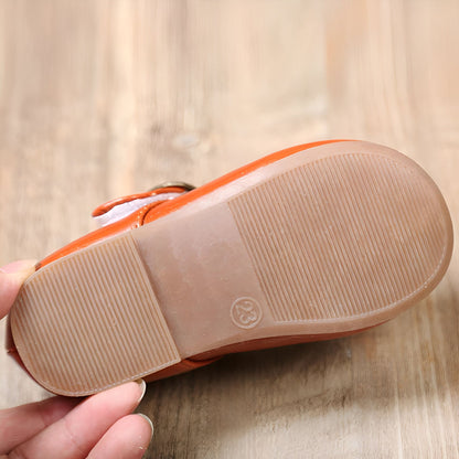 Mocassins: Fille Cuir Véritable Confortables Robustes