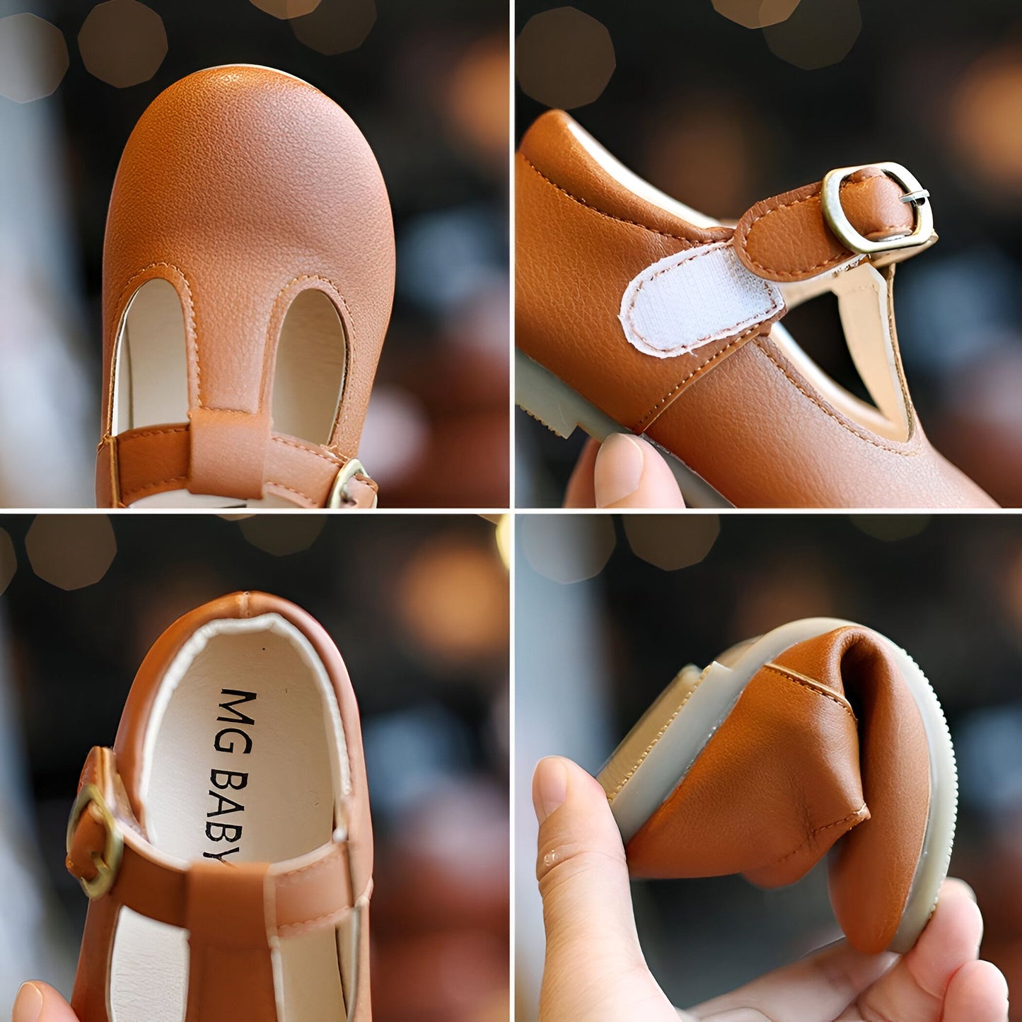 Mocassins: Fille Cuir Véritable Confortables Robustes