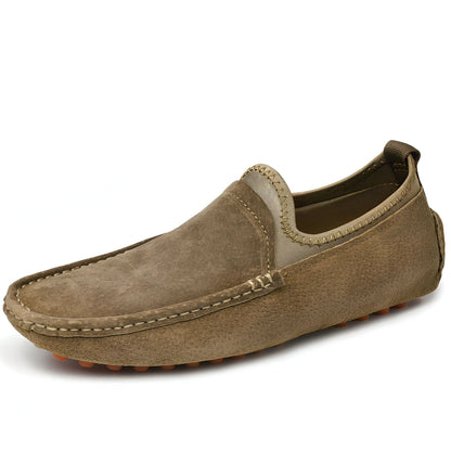 Nova Mocassins Homme Suédine Souples Antidérapants