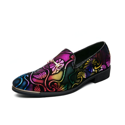 Mocassins Homme Soirée Motif Arabesques | Mocassin