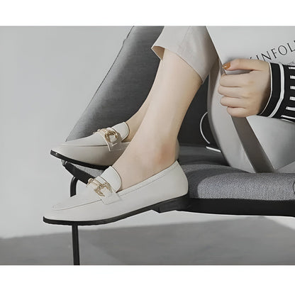 BrandX Mocassins Femme Ville Élégants, Cuir Synthétique