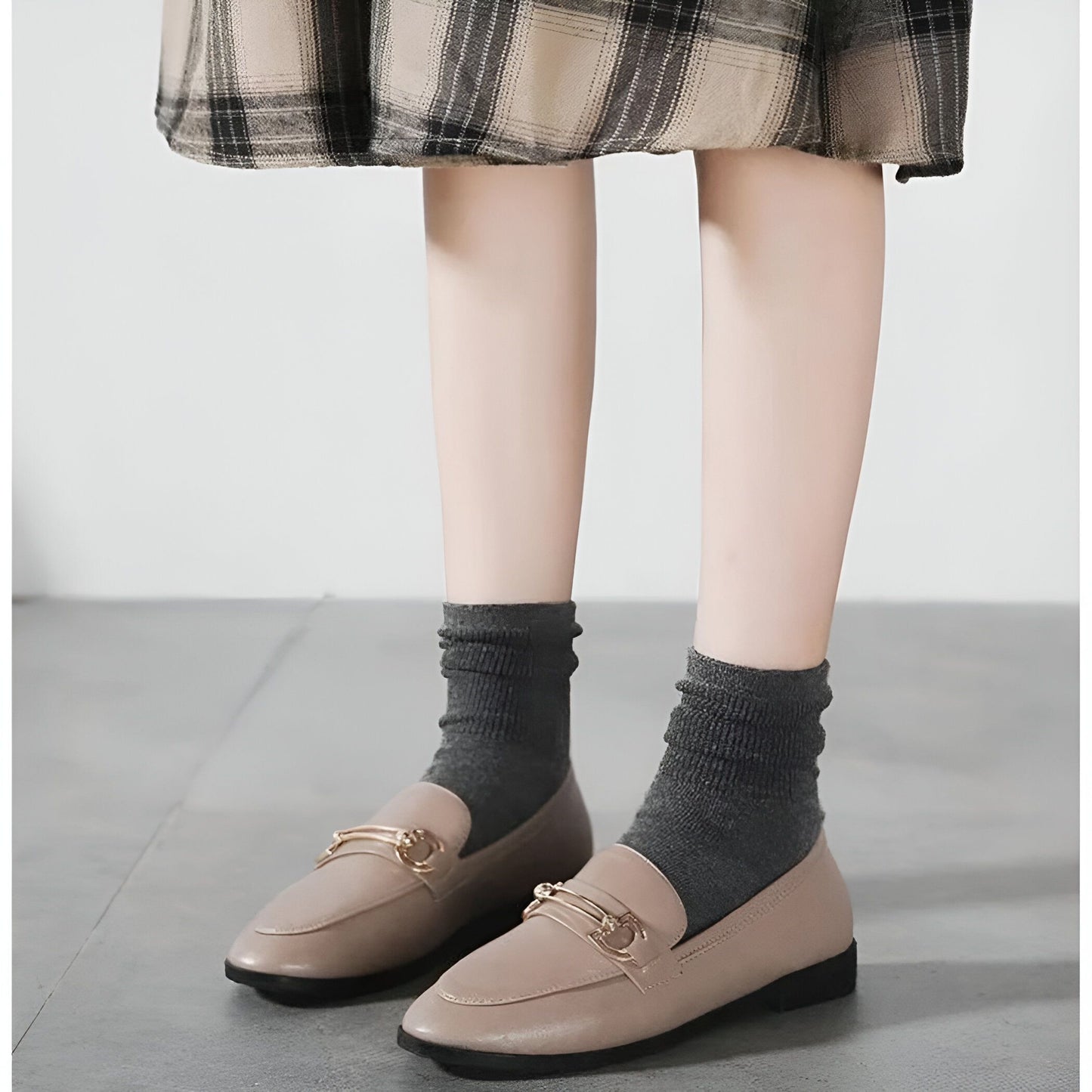 BrandX Mocassins Femme Ville Élégants, Cuir Synthétique