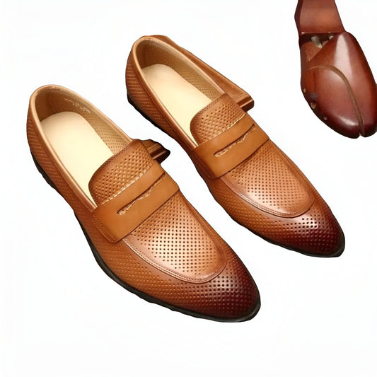 Neo Mocassins Homme Élégants Bout Pointu Style Soigné