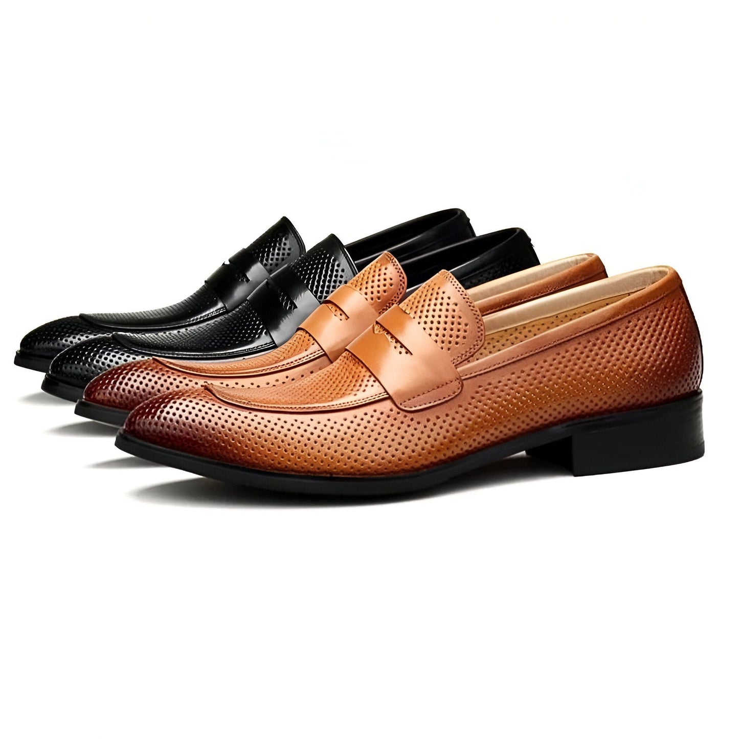 Neo Mocassins Homme Élégants Bout Pointu Style Soigné