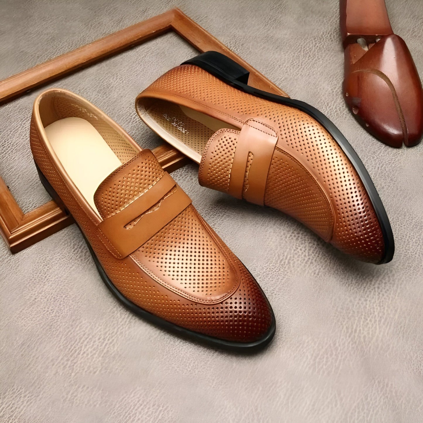 Neo Mocassins Homme Élégants Bout Pointu Style Soigné
