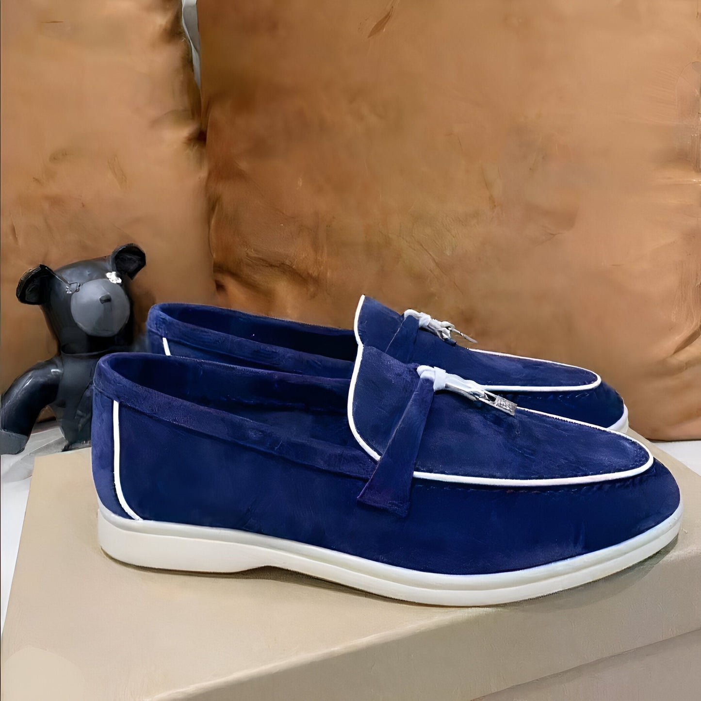 Mocassins Daim Suédé Style Britannique Femme – Brand