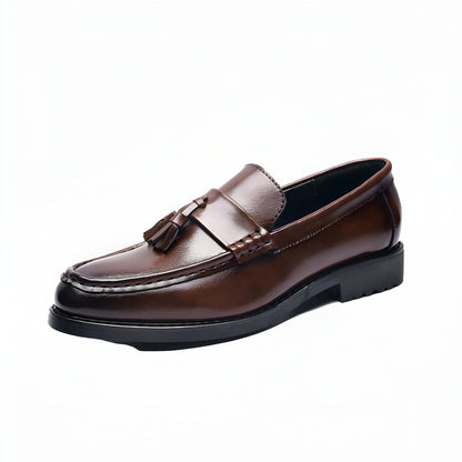 LuxCuir Mocassins Cuir Véritable Homme à Glands