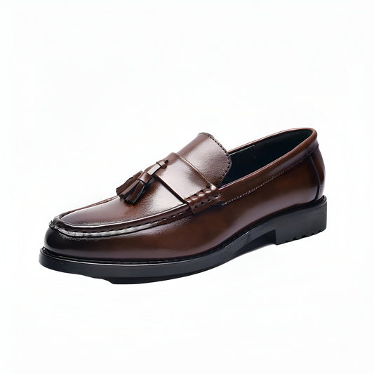 LuxCuir Mocassins Cuir Véritable Homme à Glands