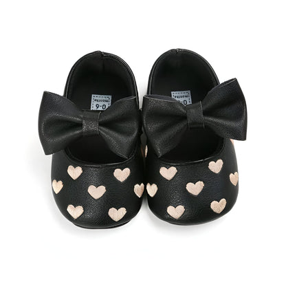 Chic&Co Mocassins bébé fille cuir synthétique coeur