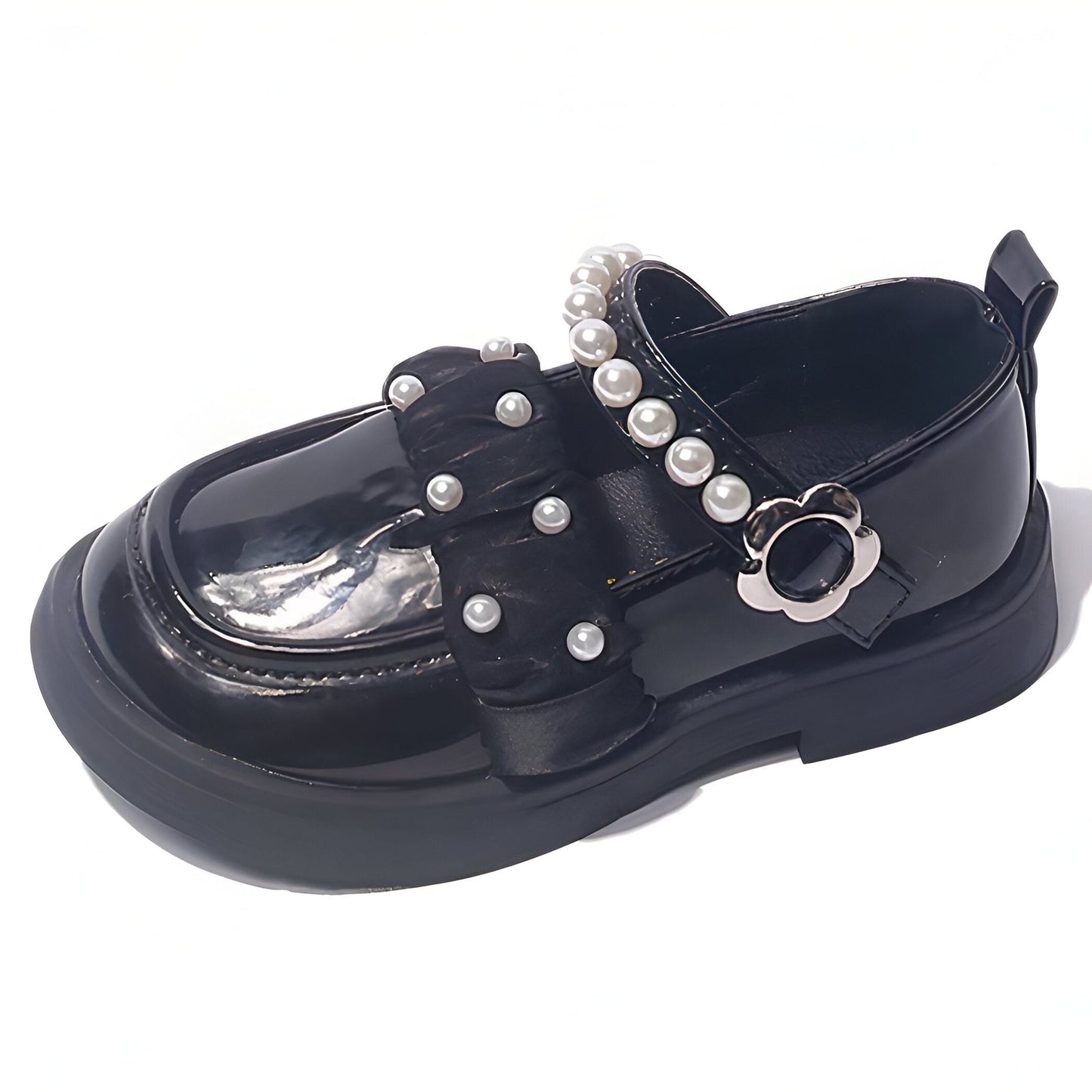 Nexa Mocassins Filles Cuir Synthétique Perles Élégant