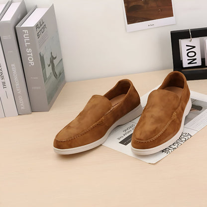 Stefano Confortables Mocassins Homme Cuir Véritable