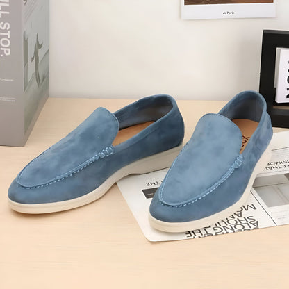 Stefano Confortables Mocassins Homme Cuir Véritable