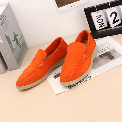 Stefano Confortables Mocassins Homme Cuir Véritable