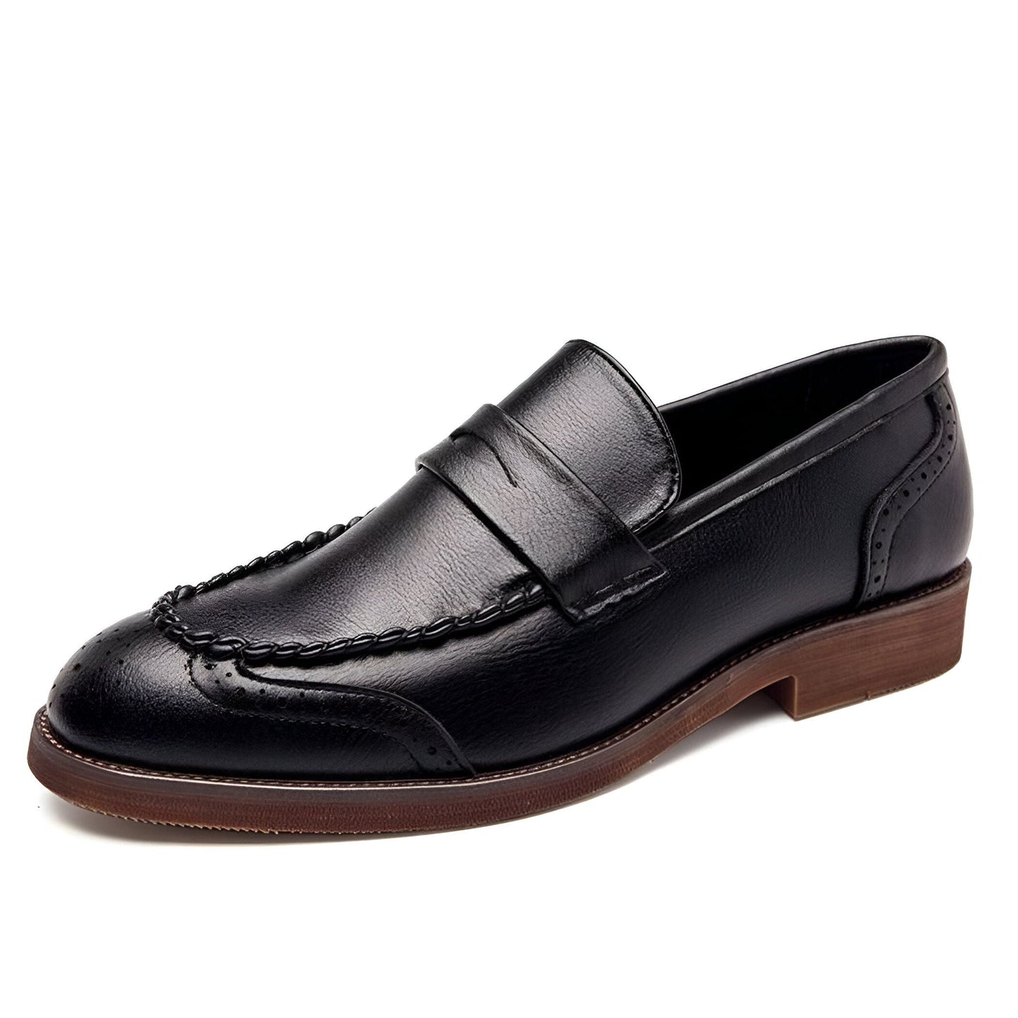 NovaMoc Mocassins Homme en Cuir Verni – Style Classique