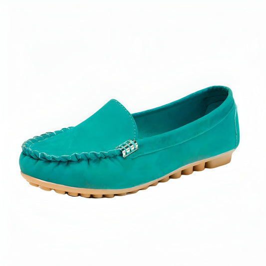 LuxeNova Mocassins en Daim Végan Confortables