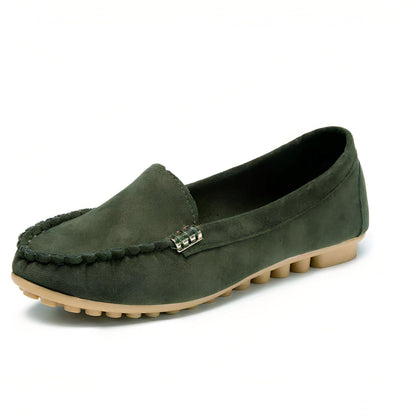 LuxeNova Mocassins en Daim Végan Confortables