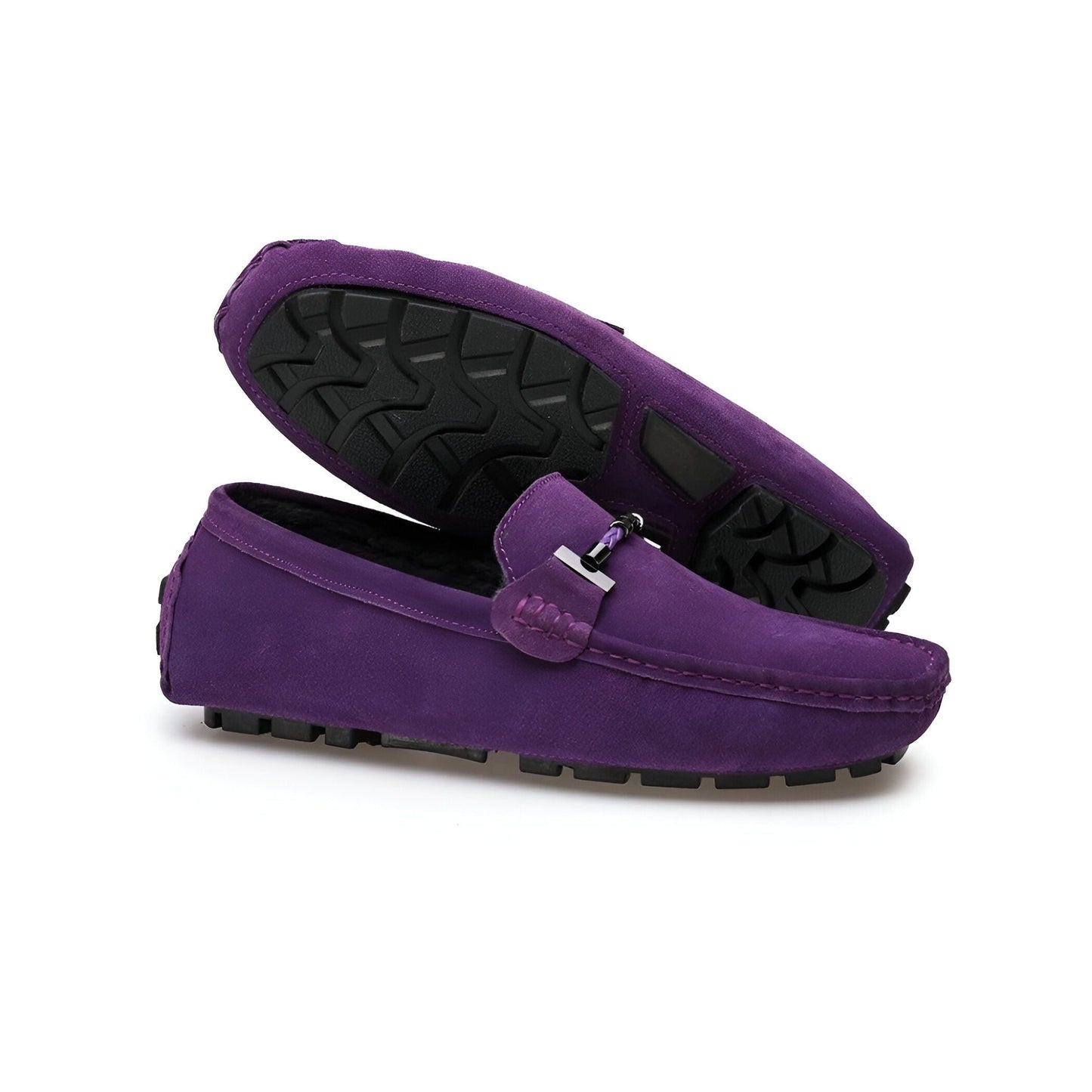 BrandX Mocassins Daim Doublés Homme - Confort Polyvalent