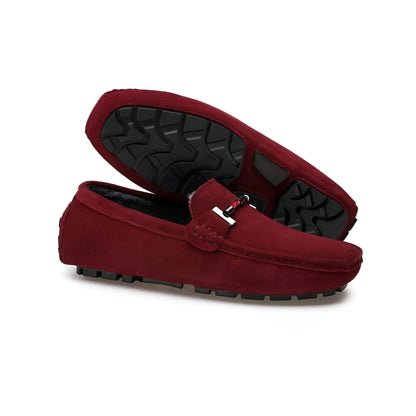 BrandX Mocassins Daim Doublés Homme - Confort Polyvalent