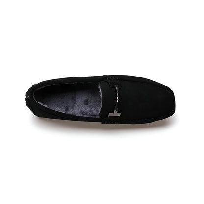 BrandX Mocassins Daim Doublés Homme - Confort Polyvalent