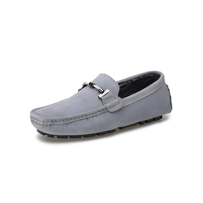 BrandX Mocassins Daim Doublés Homme - Confort Polyvalent