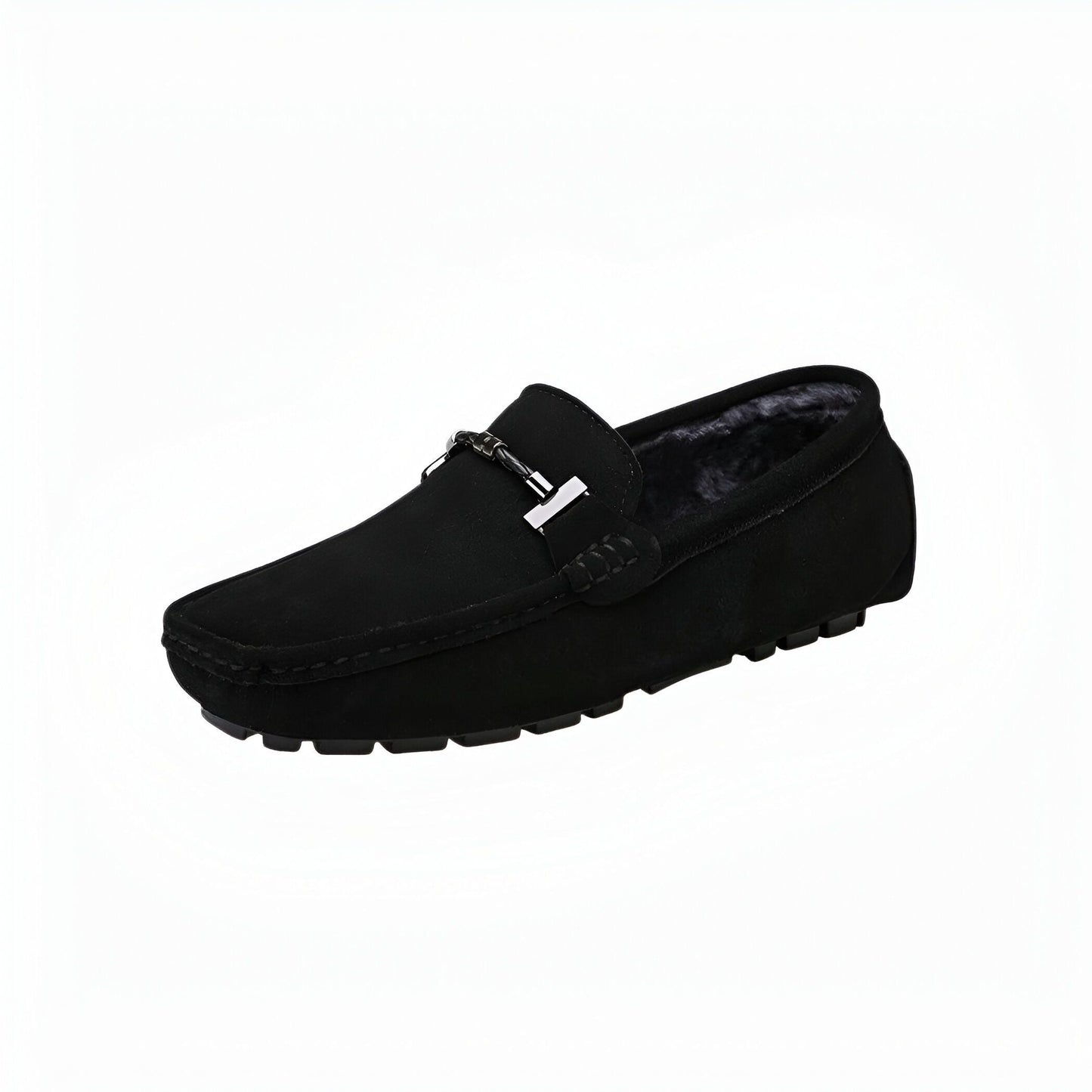 BrandX Mocassins Daim Doublés Homme - Confort Polyvalent