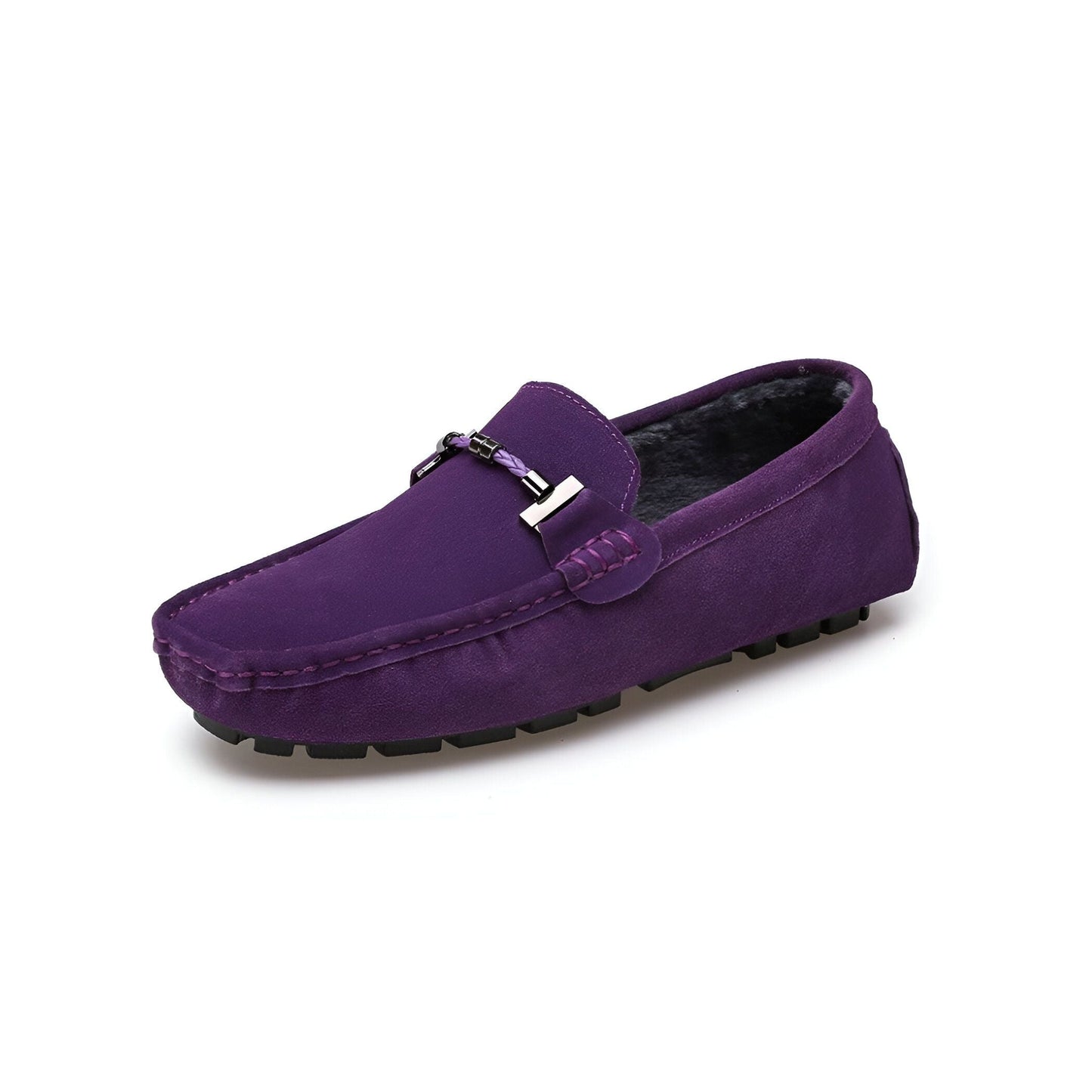 BrandX Mocassins Daim Doublés Homme - Confort Polyvalent