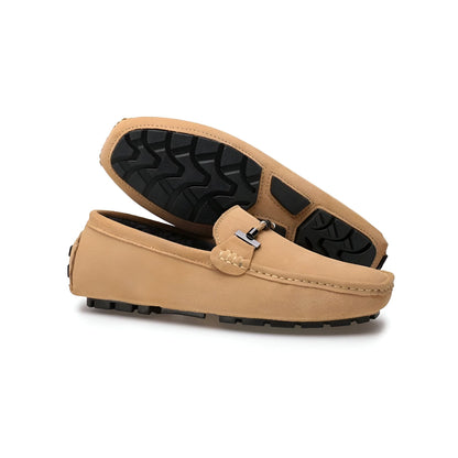 BrandX Mocassins Daim Doublés Homme - Confort Polyvalent