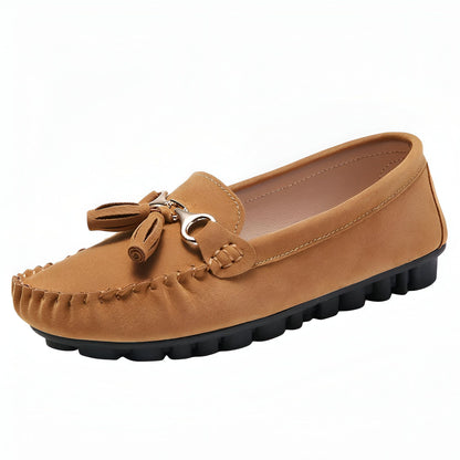 Mocassins Daim Femme Décontractés - Édition Luxe