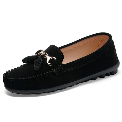 Mocassins Daim Femme Décontractés - Édition Luxe