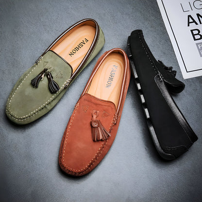 BrandX Mocassins Daim Homme Respirant Tendance