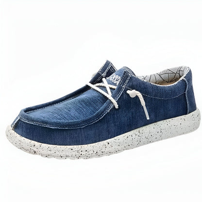 Luxe Mocassins Homme Denim Confort Respirant