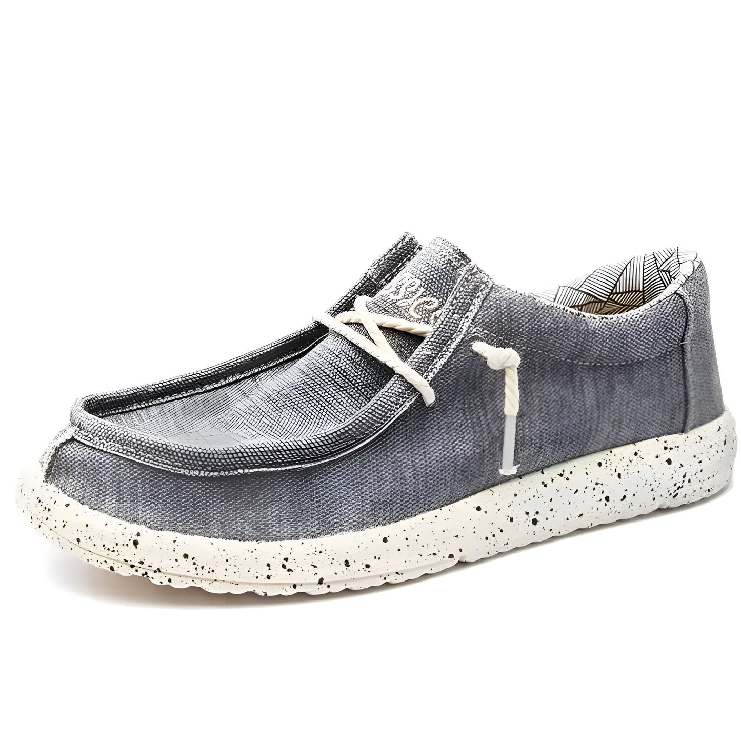 Luxe Mocassins Homme Denim Confort Respirant
