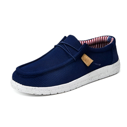 ZenWalk Mocassins toile respirante homme