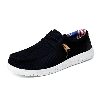 ZenWalk Mocassins toile respirante homme
