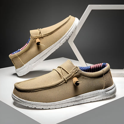ZenWalk Mocassins toile respirante homme