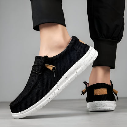 ZenWalk Mocassins toile respirante homme