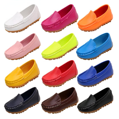 EcoKids Mocassins enfant - cuir végan souple et confort